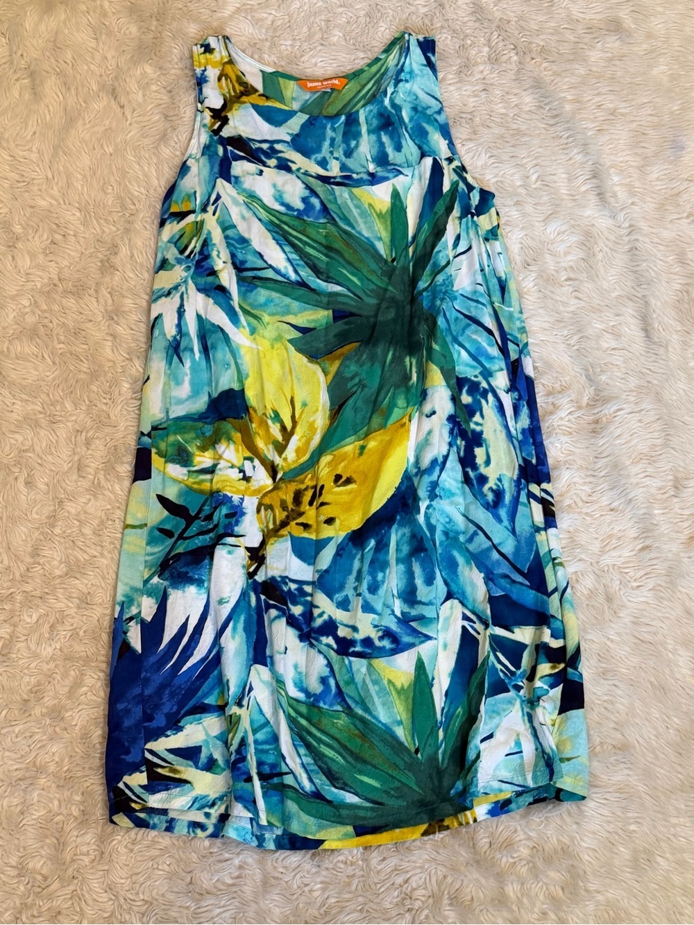 Jams World Honolulu Starfall Sleeveless Dress - Size Small